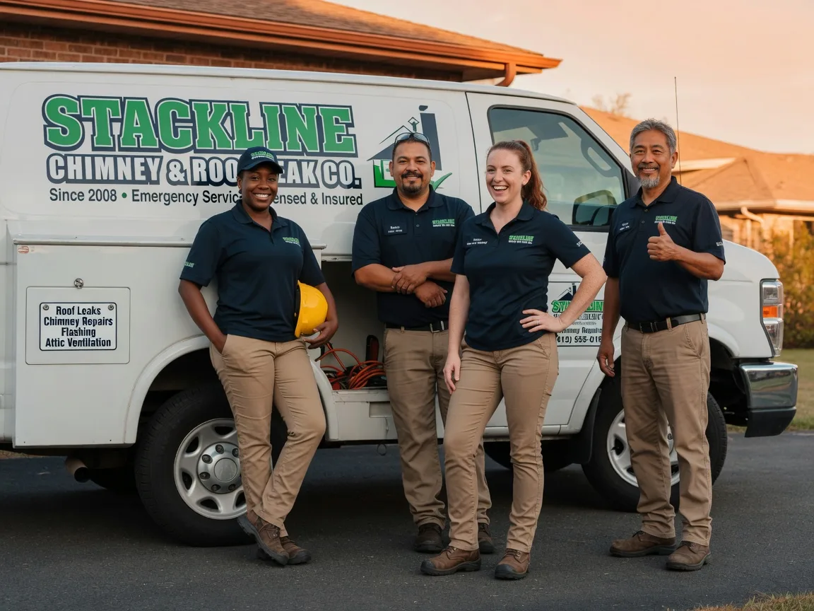 Chimney flashing repair company in Uncasville, CT